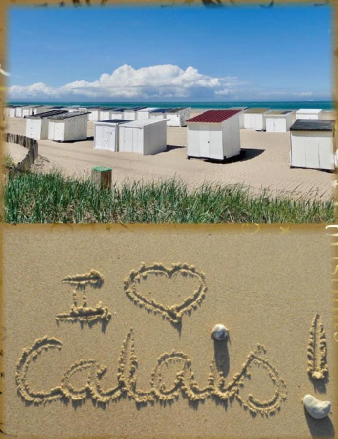 Studio Plage, Vue Mer Et Dragon, Garage Pour Moto Calais Exterior foto