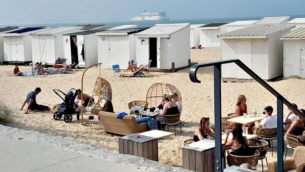 Studio Plage, Vue Mer Et Dragon, Garage Pour Moto Calais Exterior foto