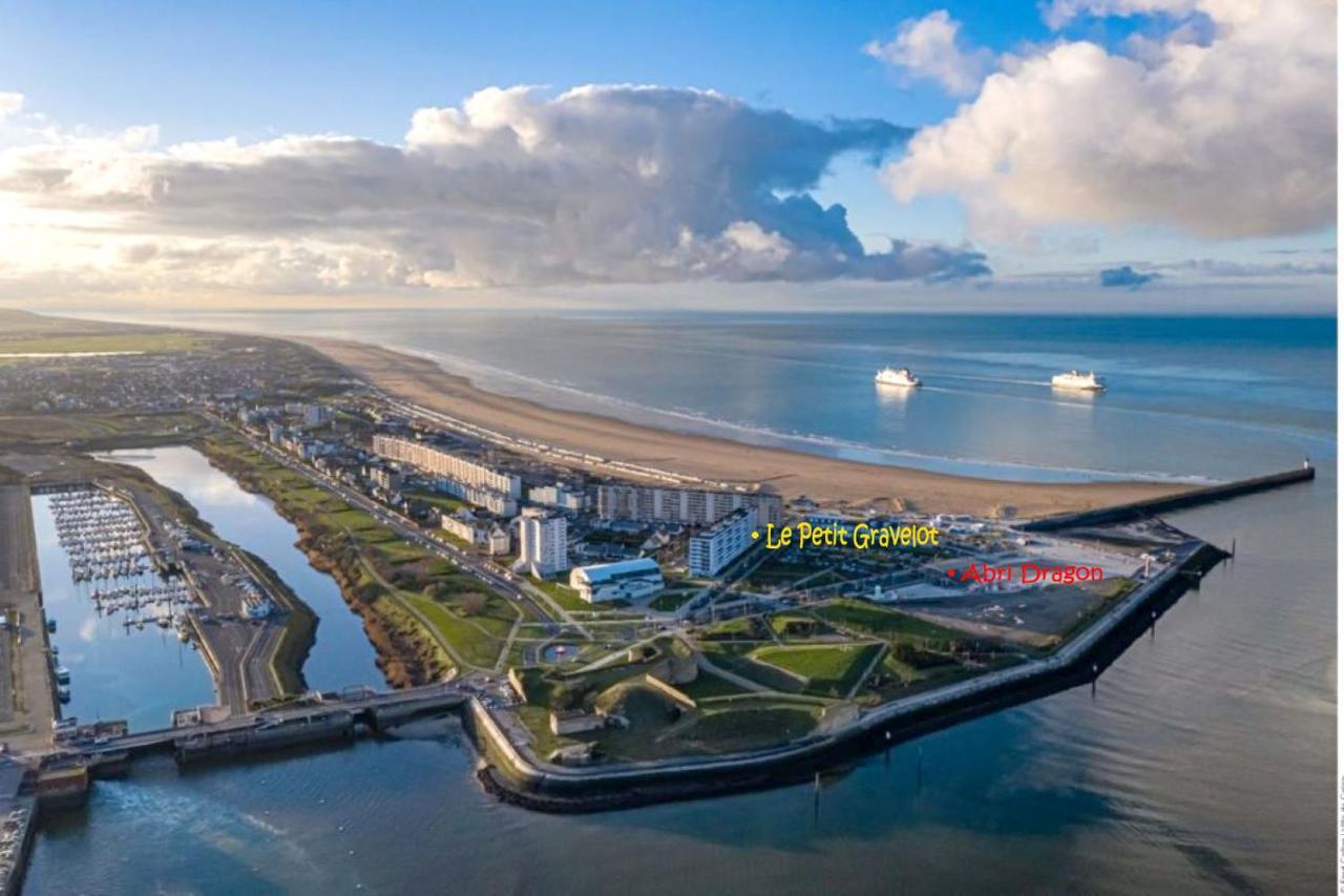 Studio Plage, Vue Mer Et Dragon, Garage Pour Moto Calais Exterior foto